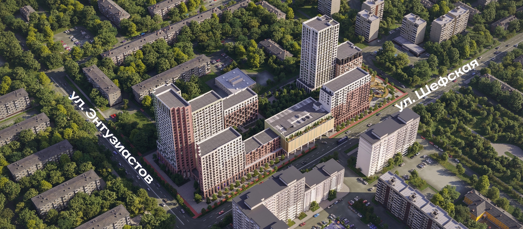 Рендер генплана