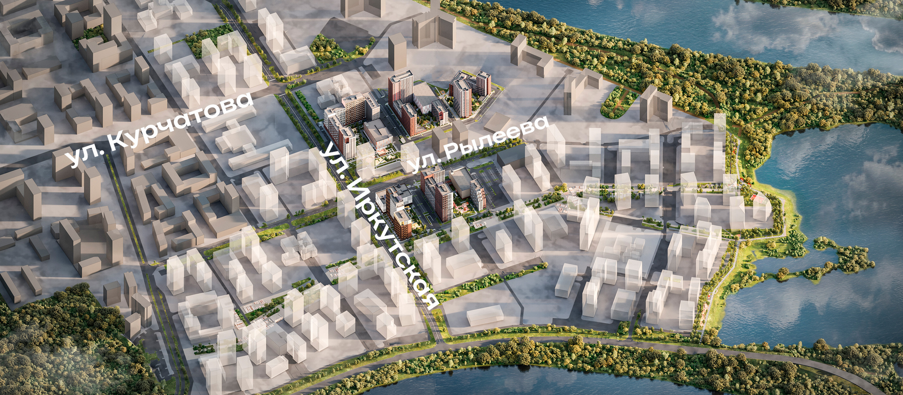 Рендер генплана