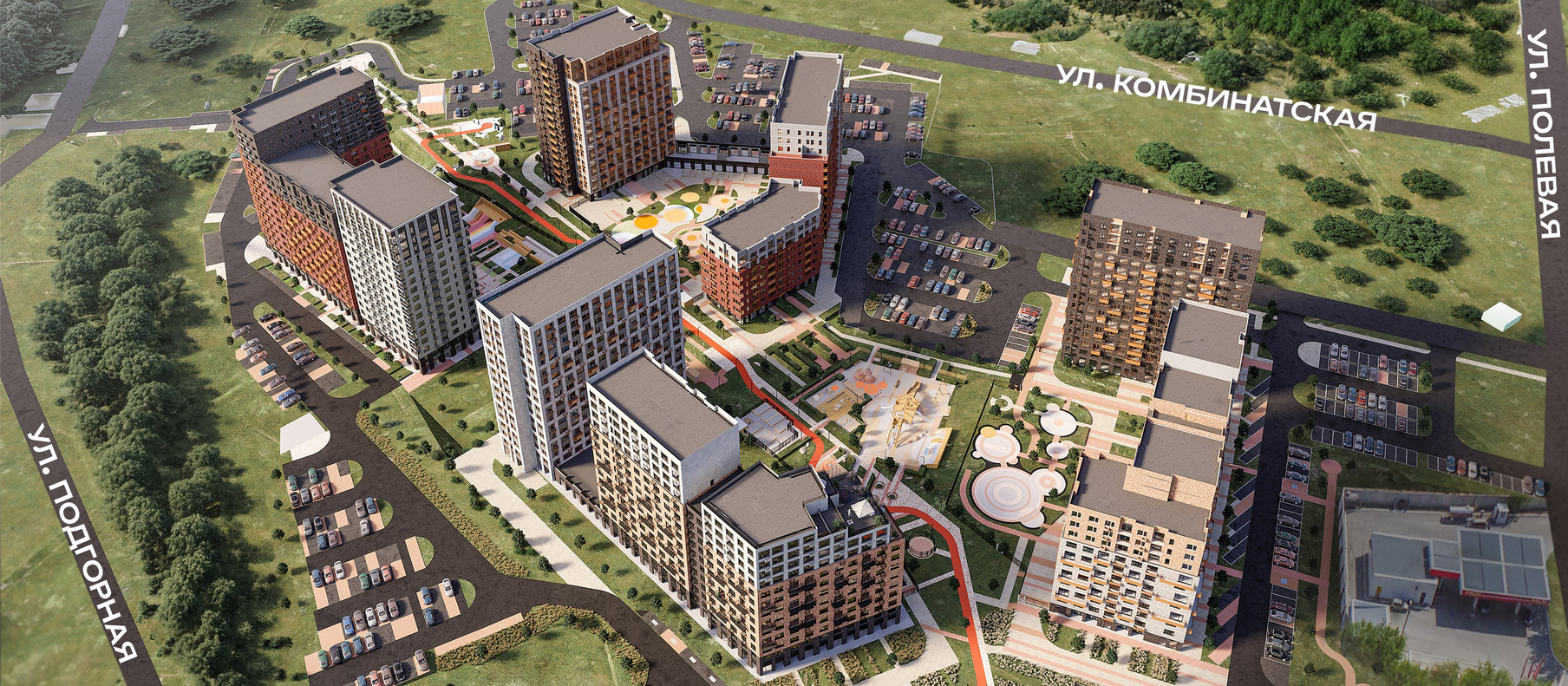 Рендер генплана