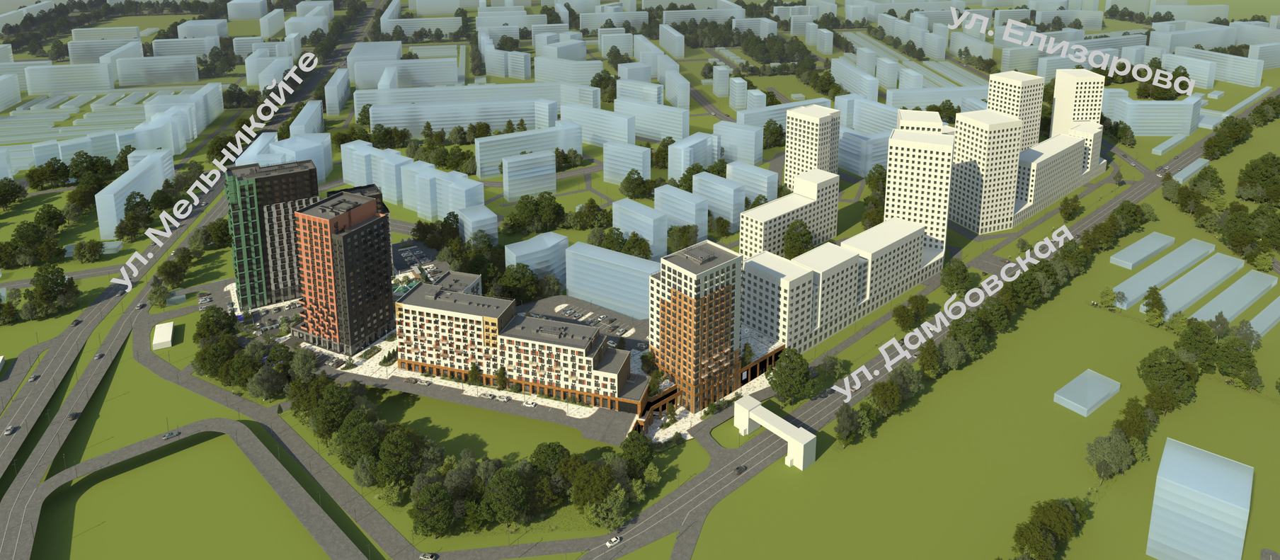 Рендер генплана