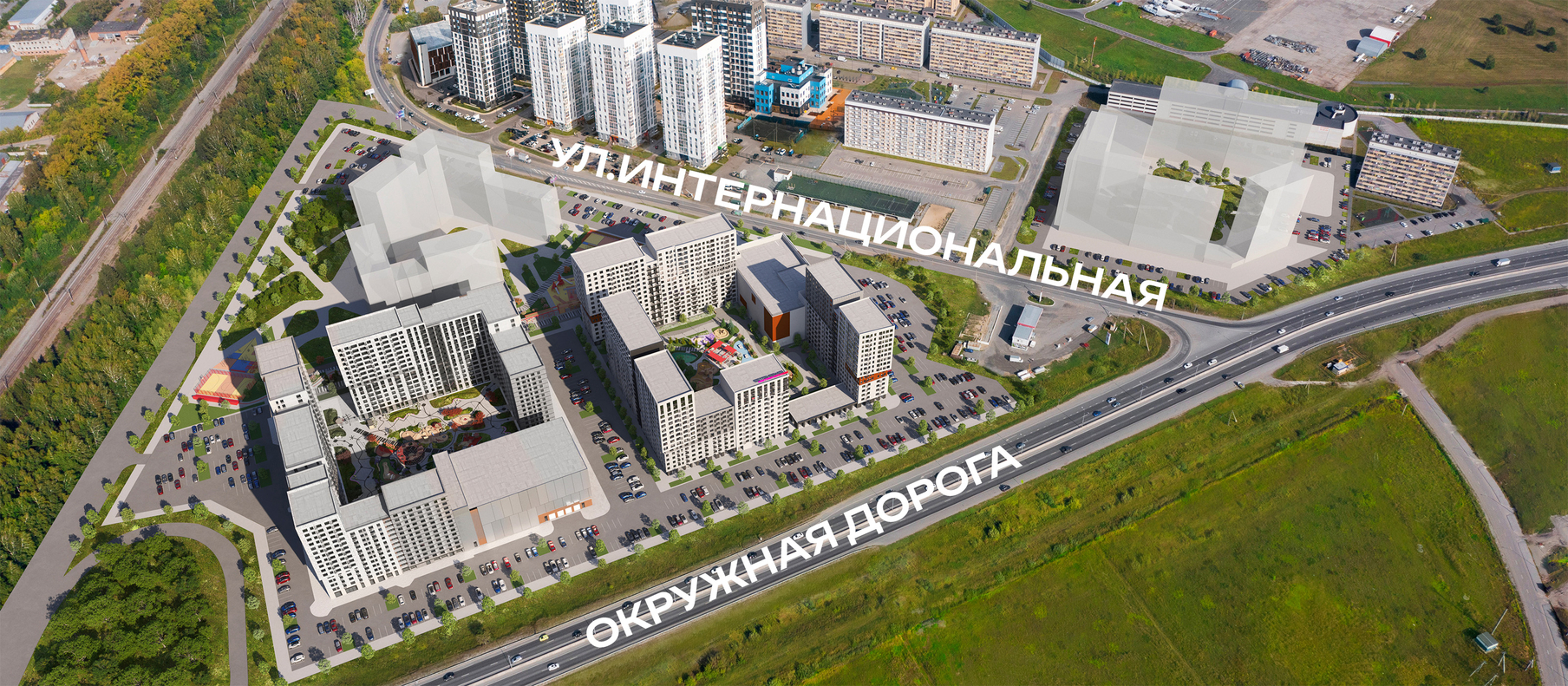 Рендер генплана