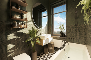 Окно в ванной