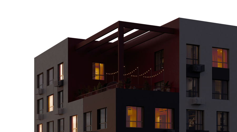 Ночное изображение проекта