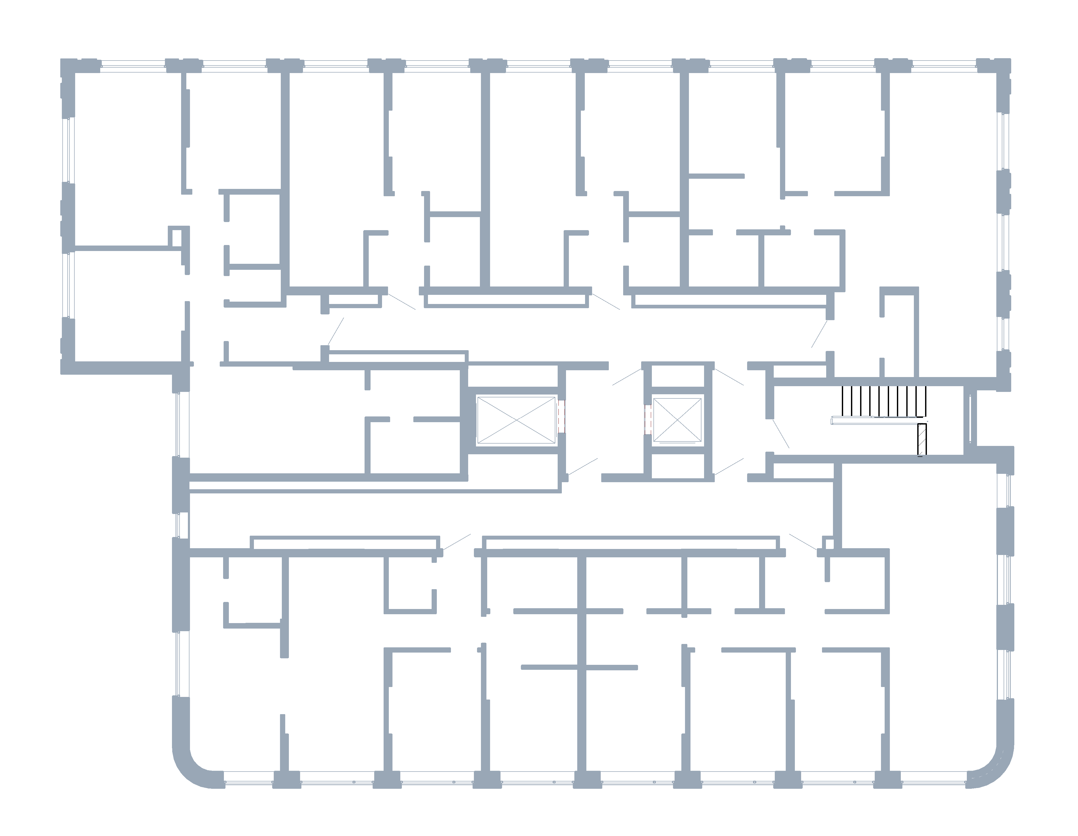 Изображение плана на этаже