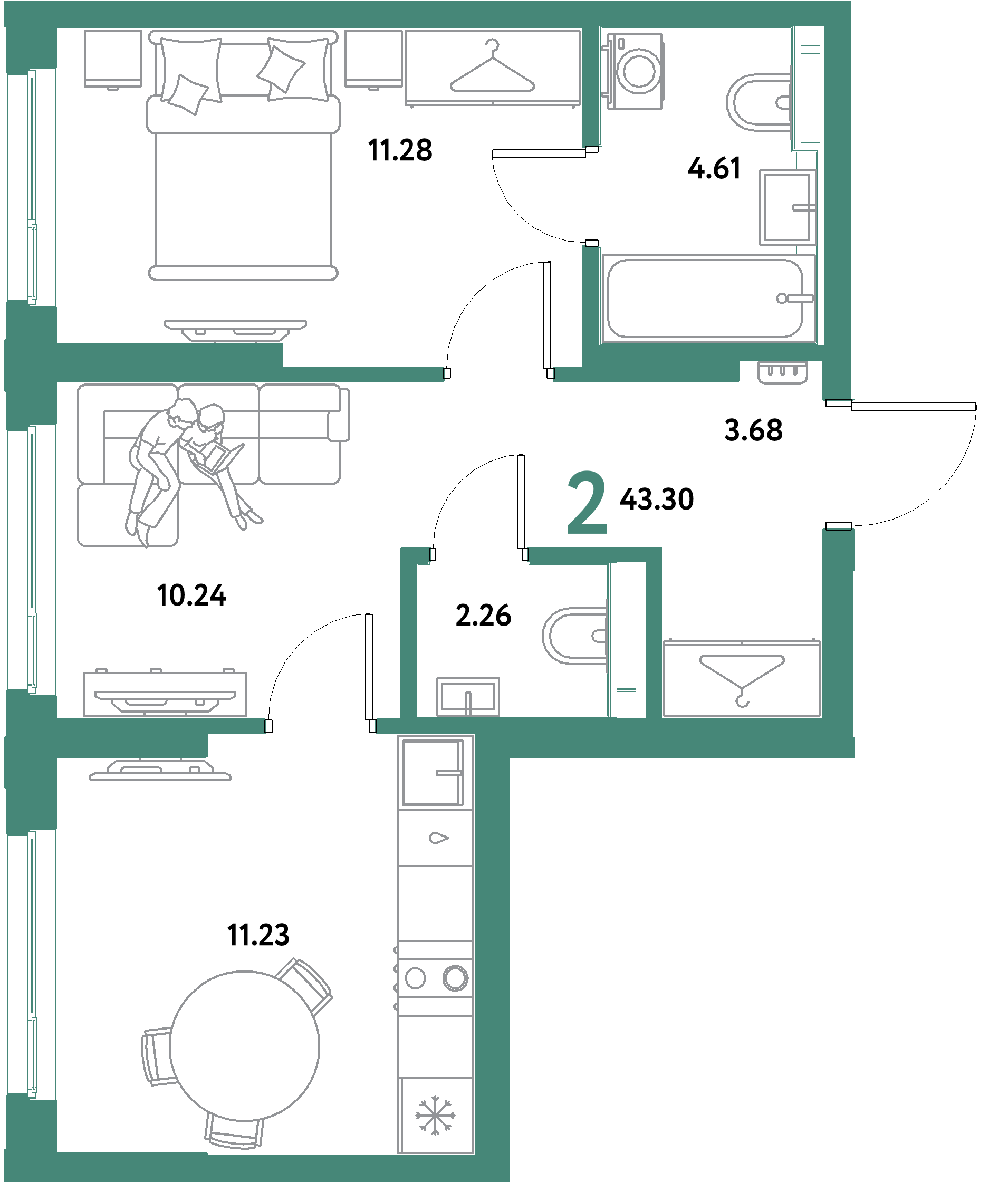 изображение планировки
