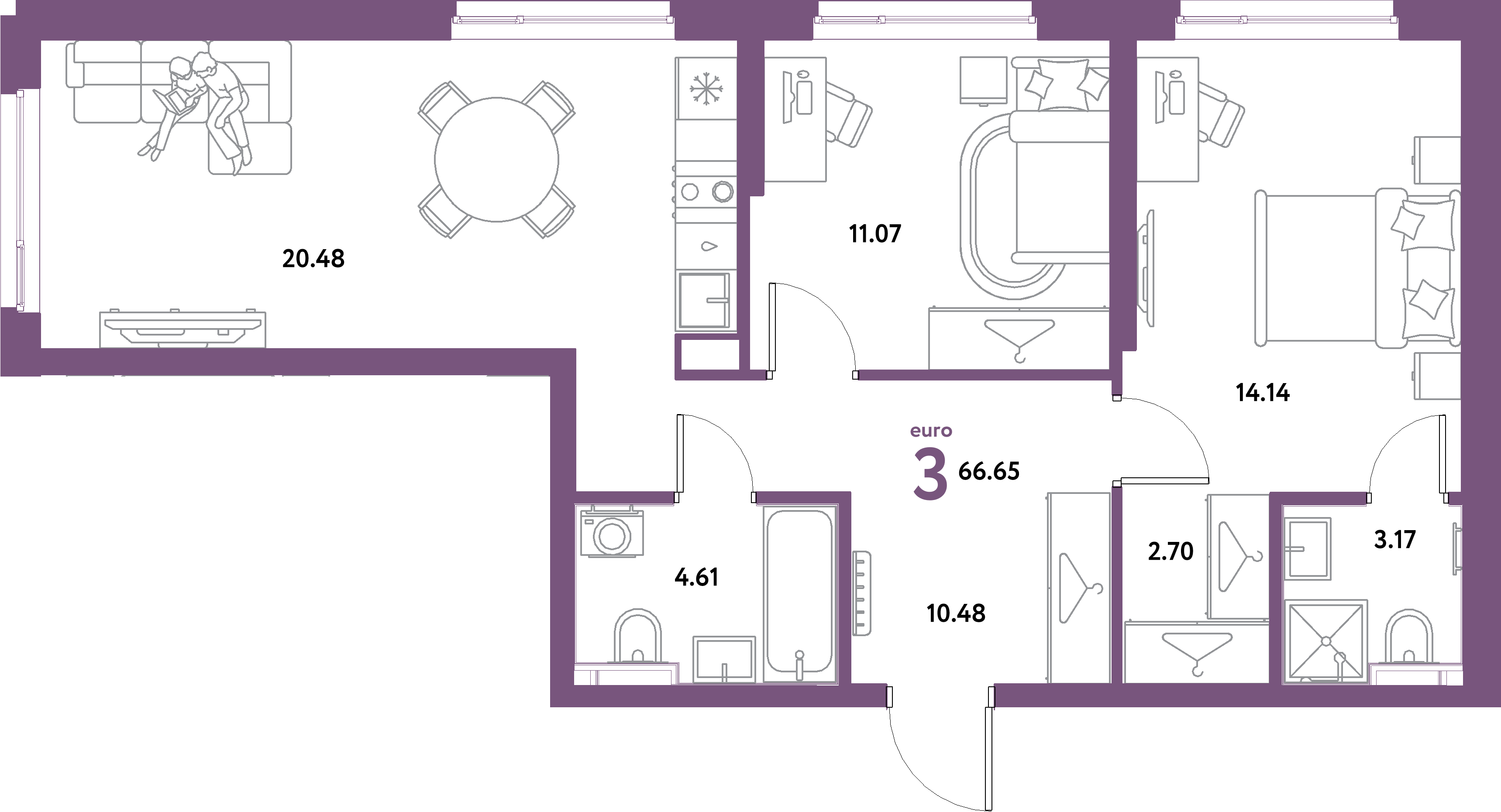 изображение планировки