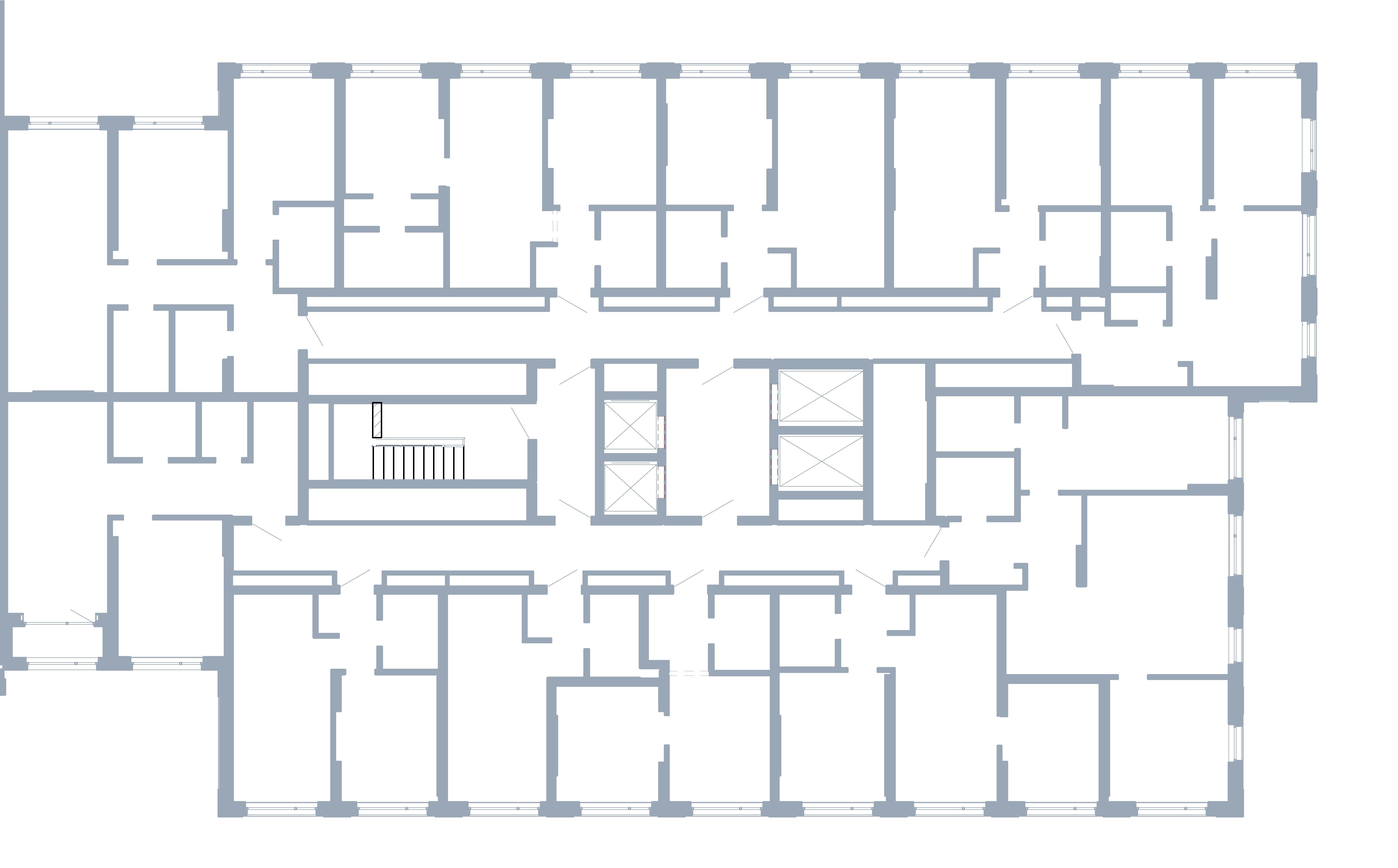 Изображение планировки СБ-ГП1.1К.1.8 на этаже