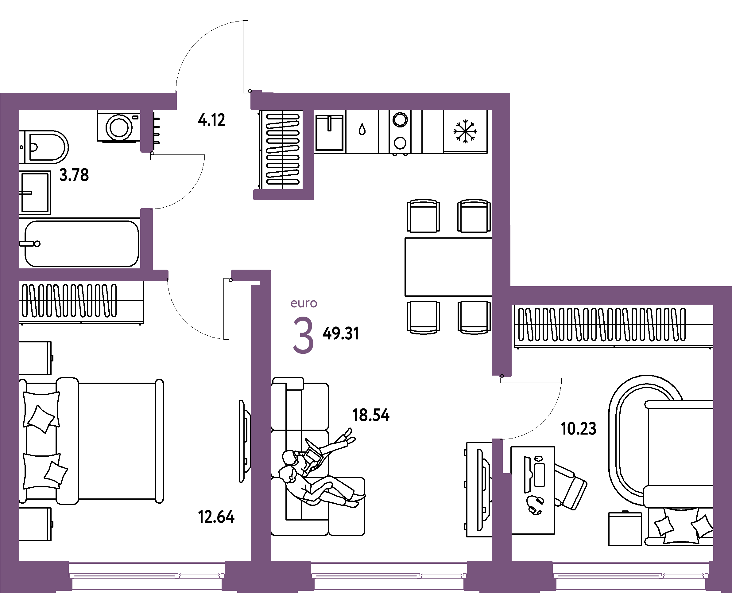 Изображение планировки