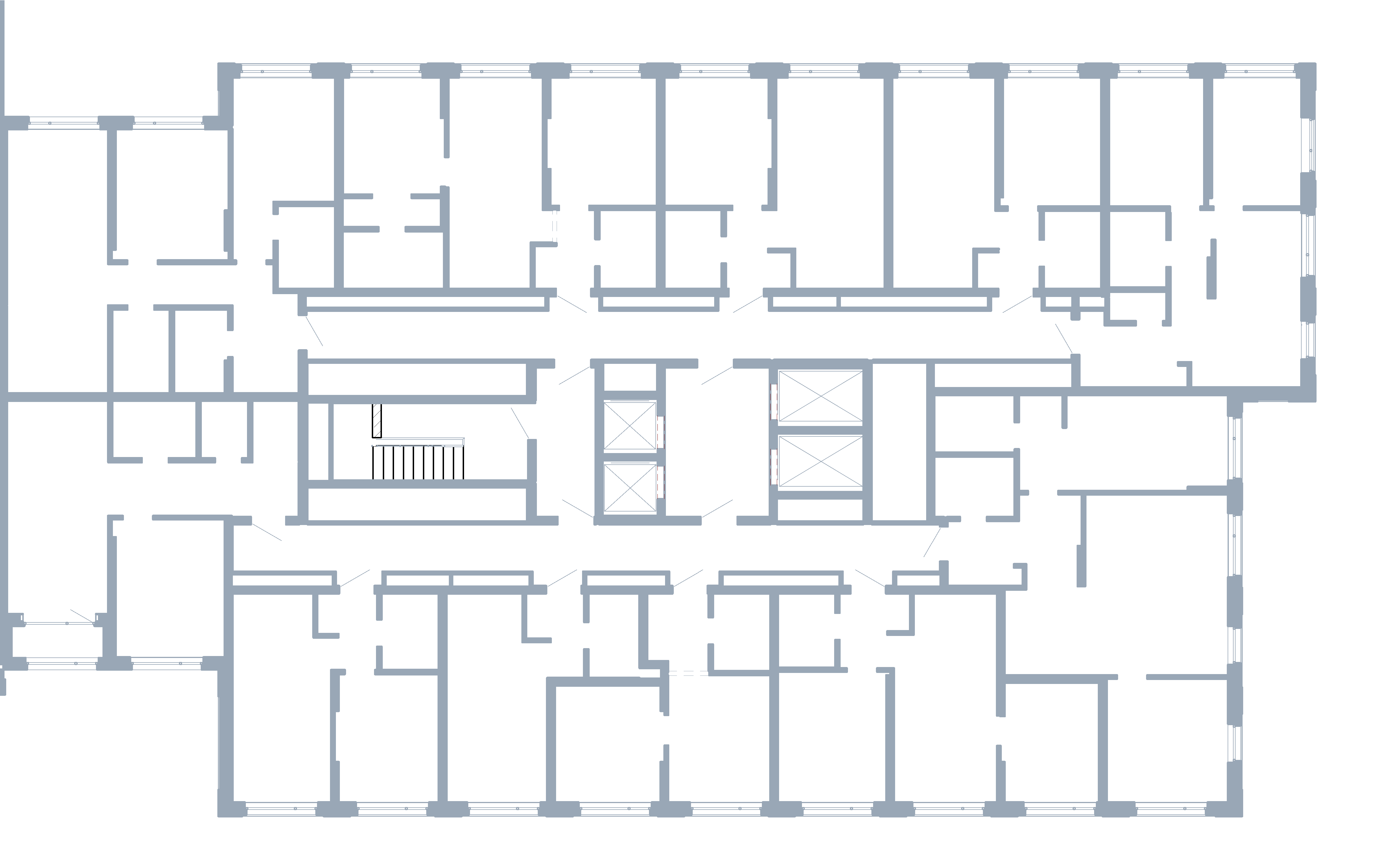 Изображение планировки СБ-ГП1.Е3.9.6 на этаже