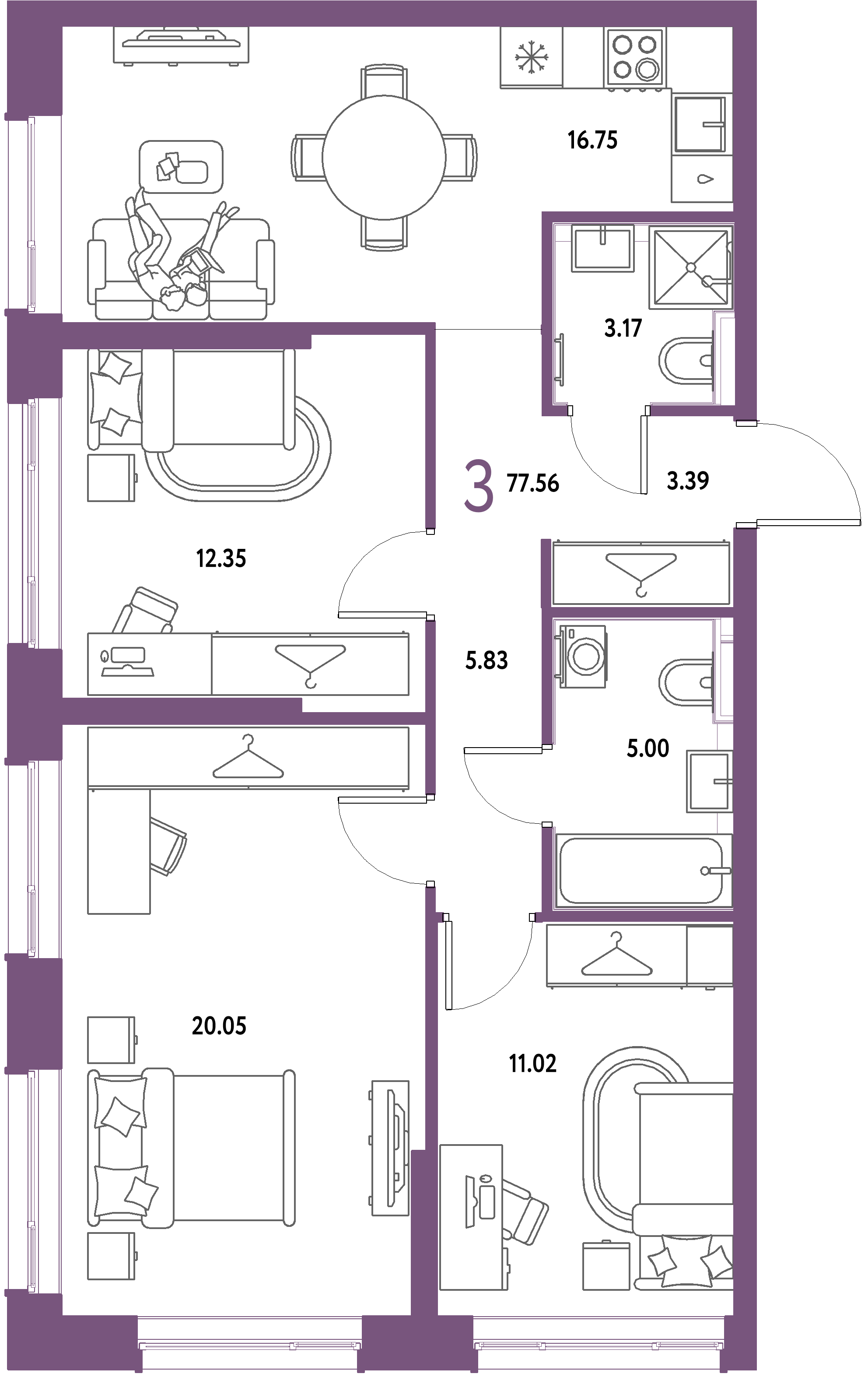 изображение планировки