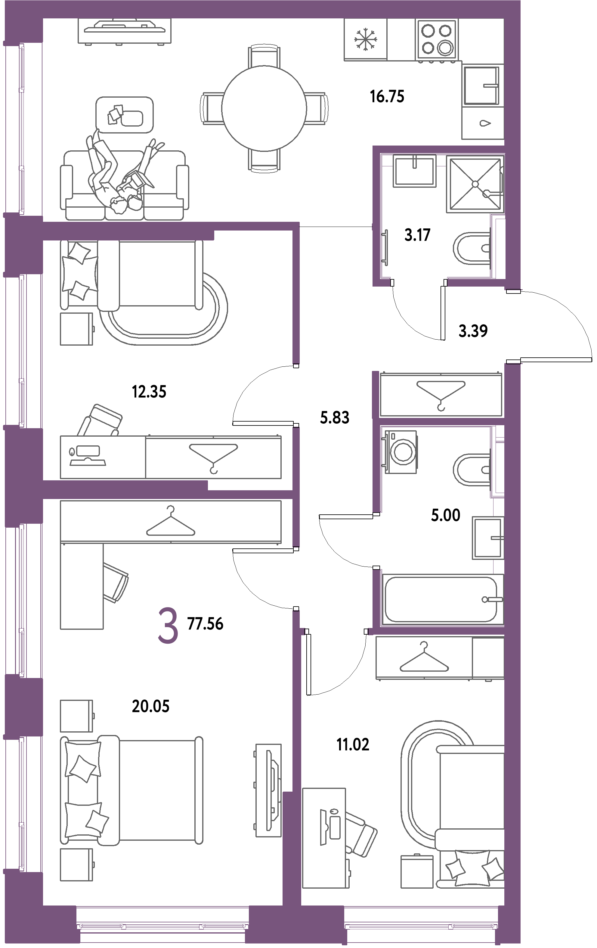 изображение планировки