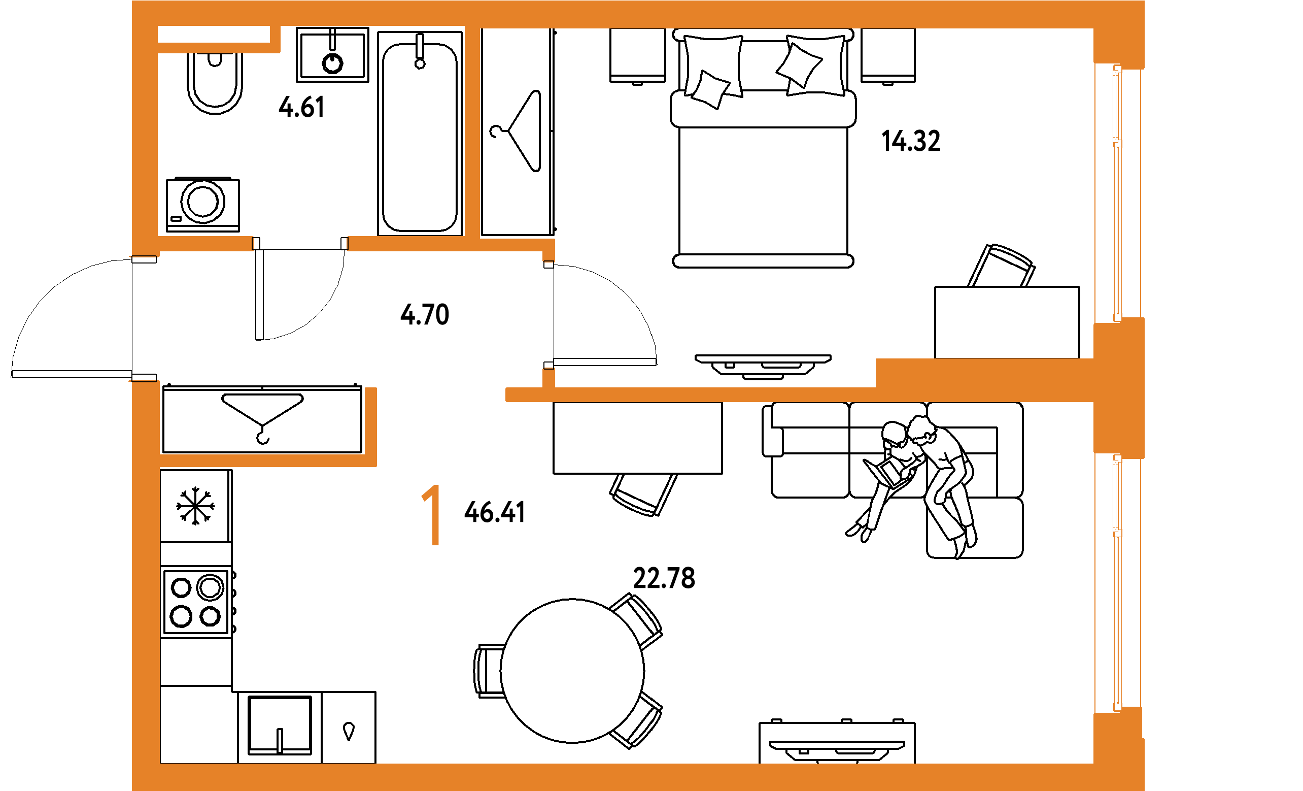 Изображение планировки