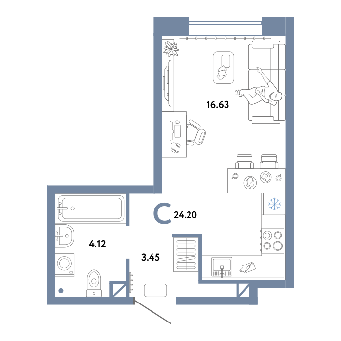 Изображение планировки