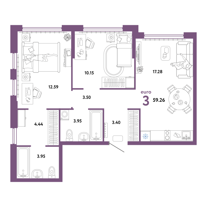 Изображение планировки