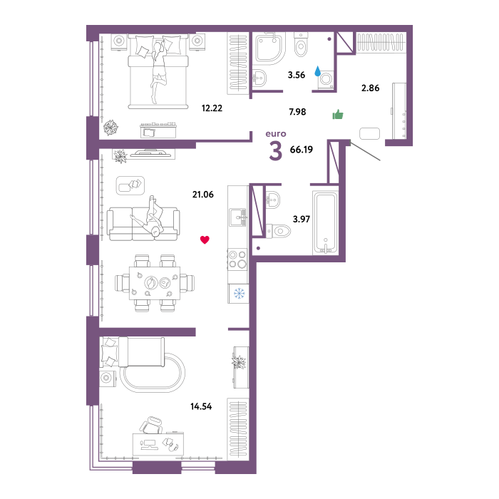 Изображение планировки