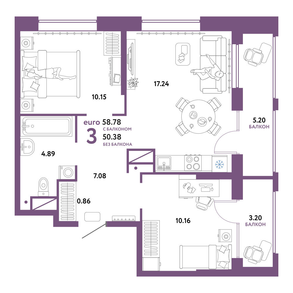 Изображение планировки