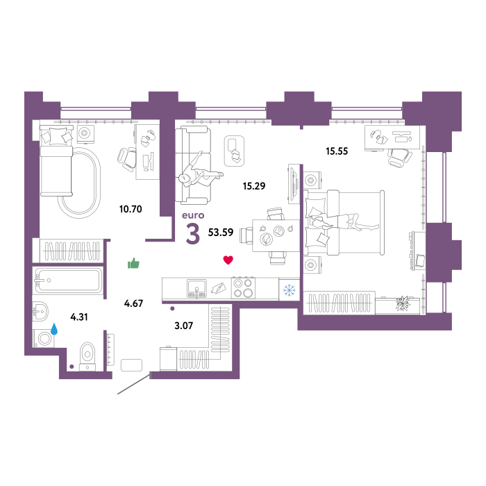 Изображение планировки
