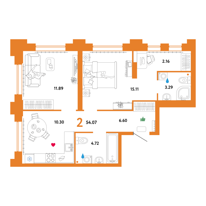 Изображение планировки