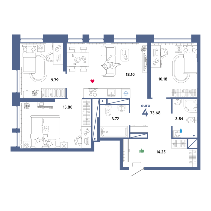 Изображение планировки