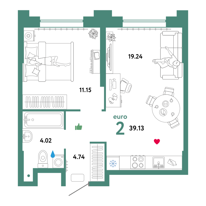 Изображение планировки