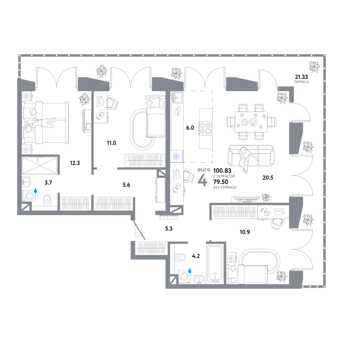 Изображение планировки