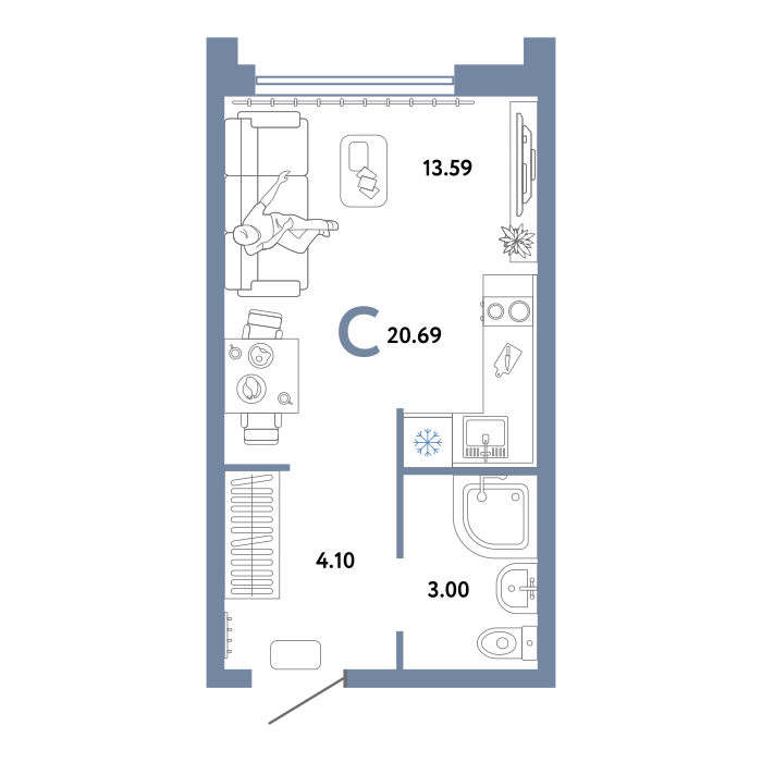 Изображение планировки