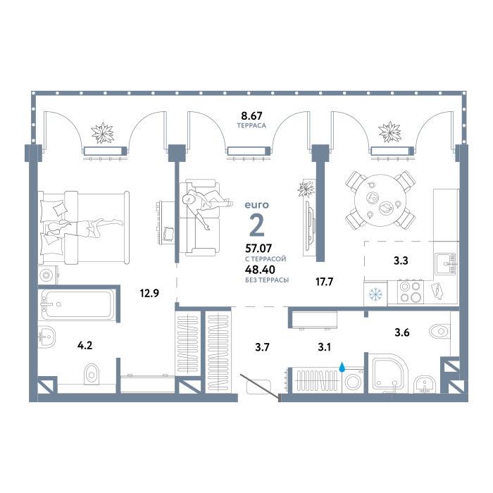 Изображение планировки