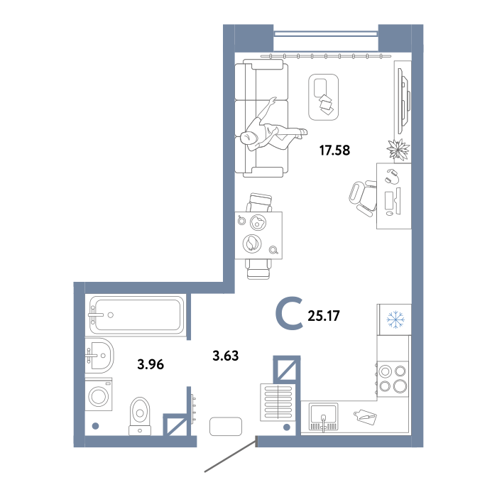 Изображение планировки