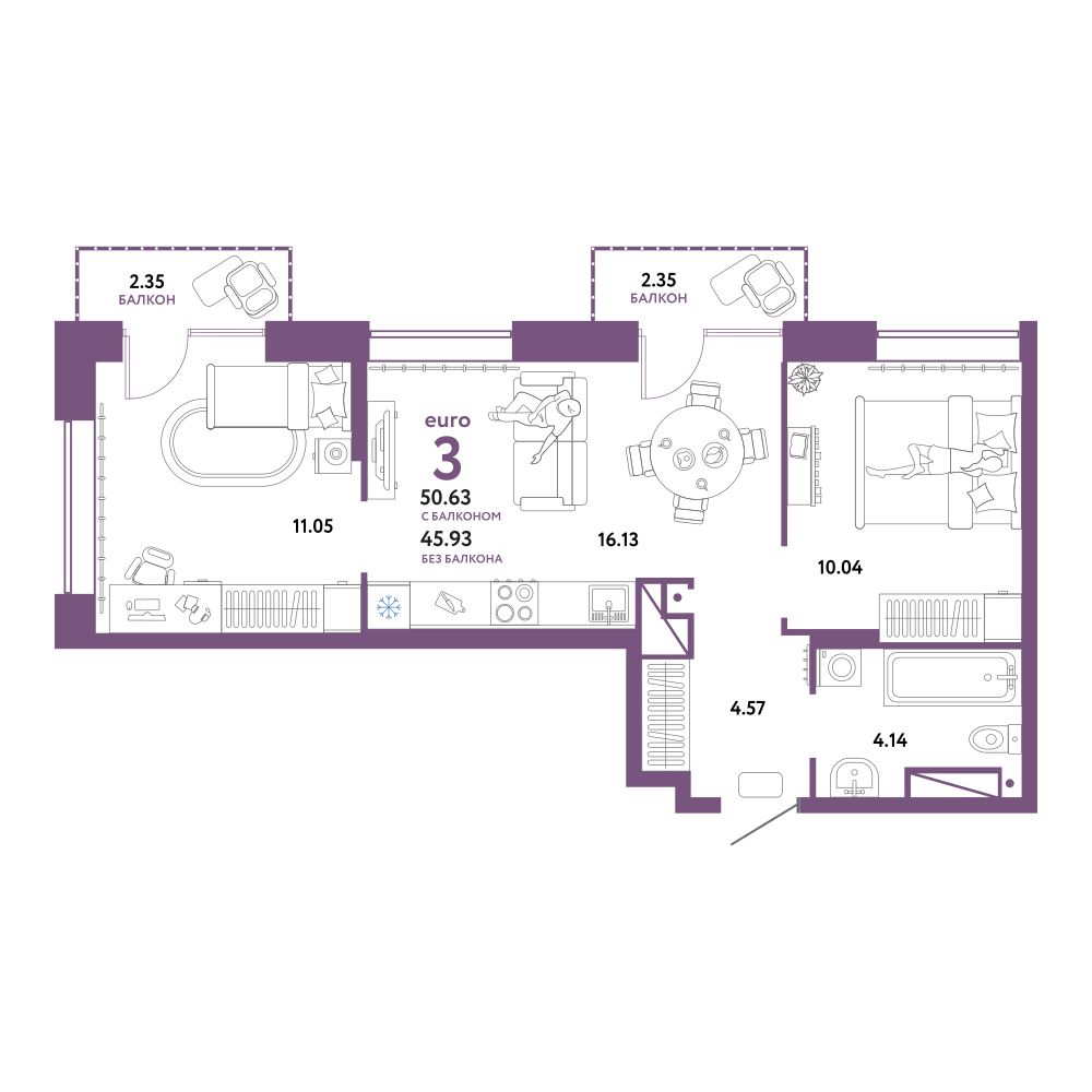 Изображение планировки