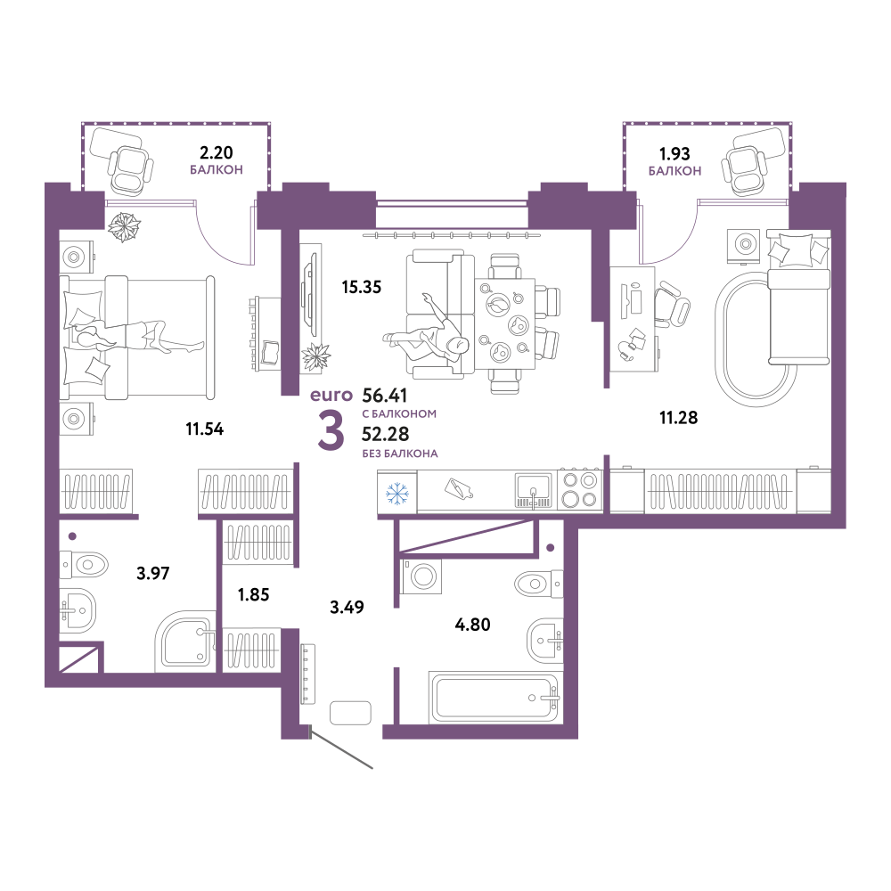 Изображение планировки