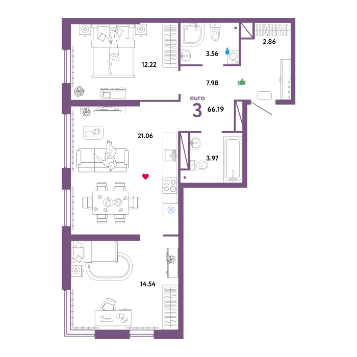 Изображение планировки