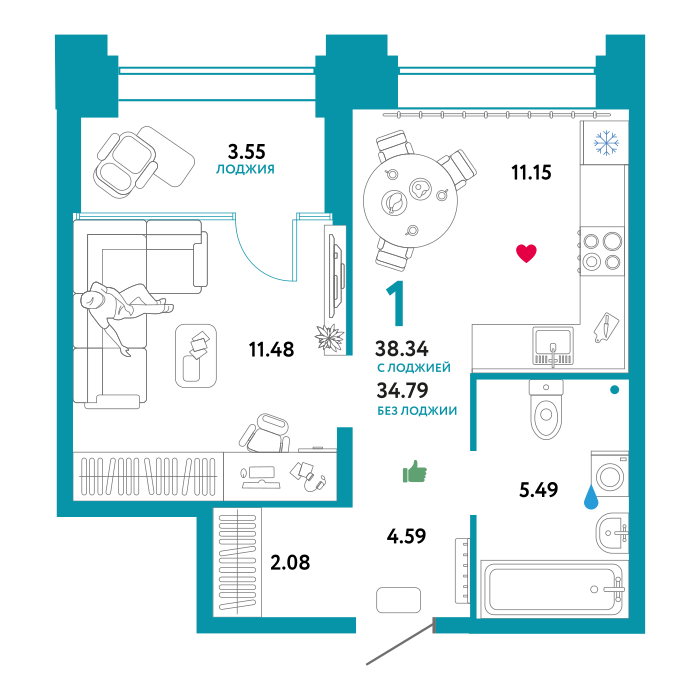 Изображение планировки