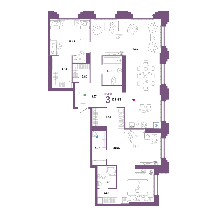 Изображение планировки