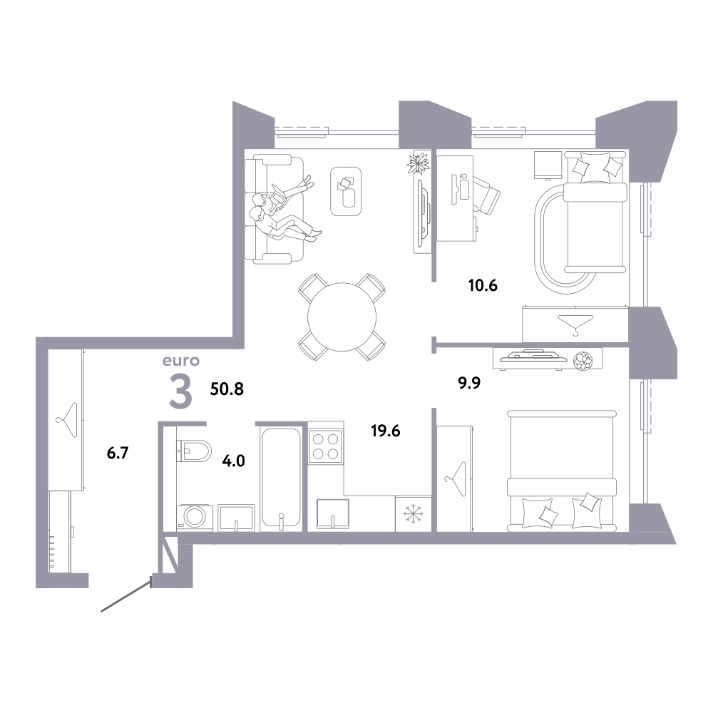 Изображение планировки