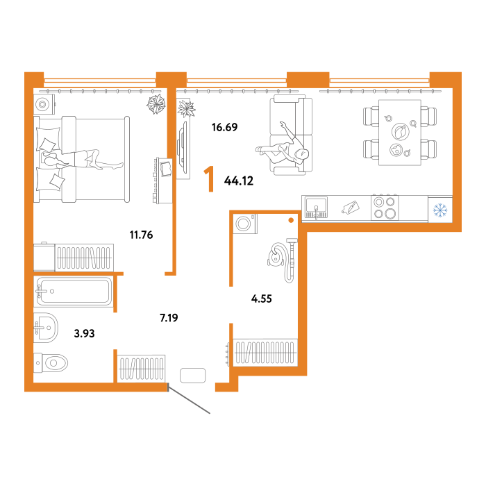 Изображение планировки