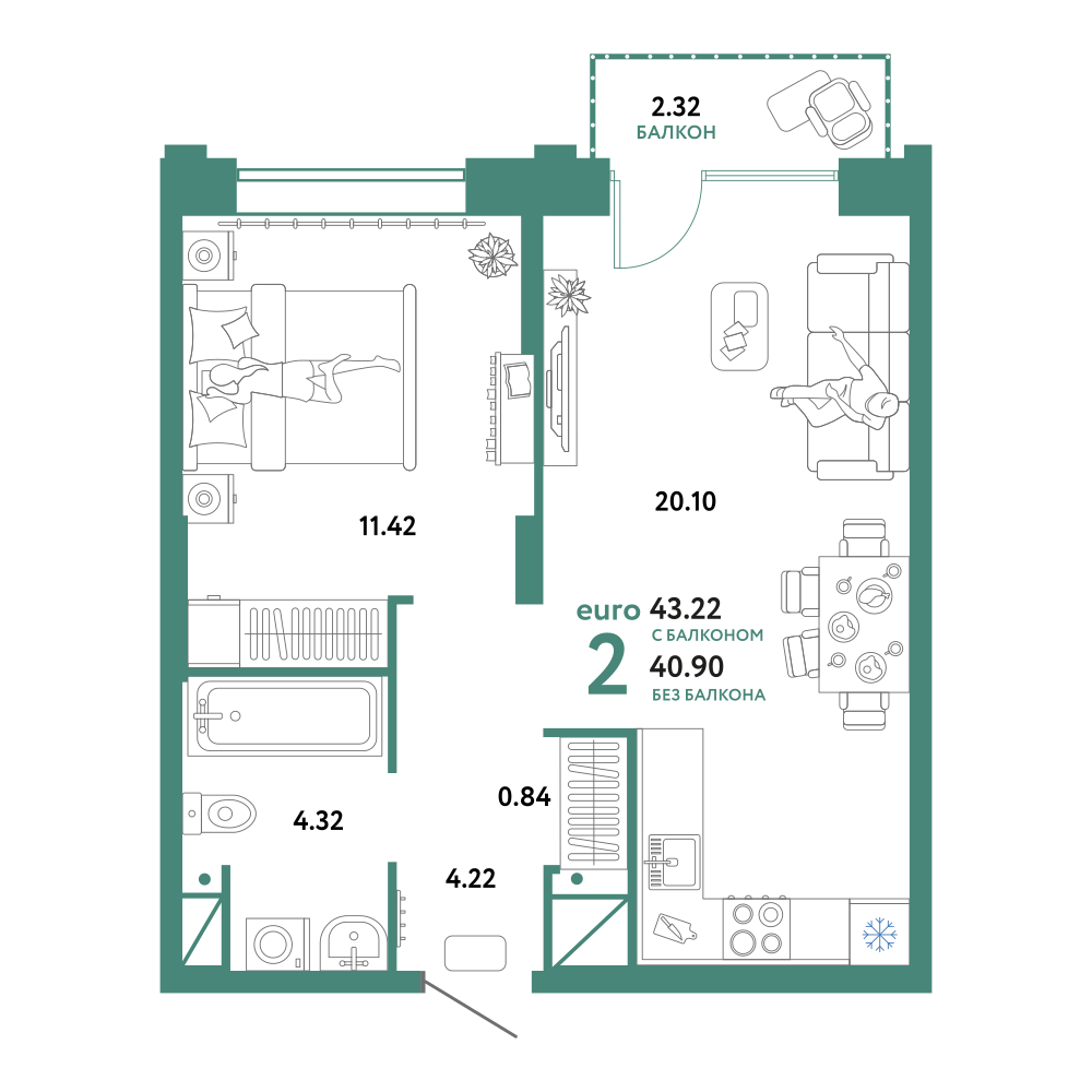 Изображение планировки