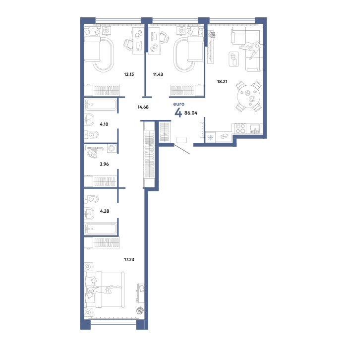 Изображение планировки