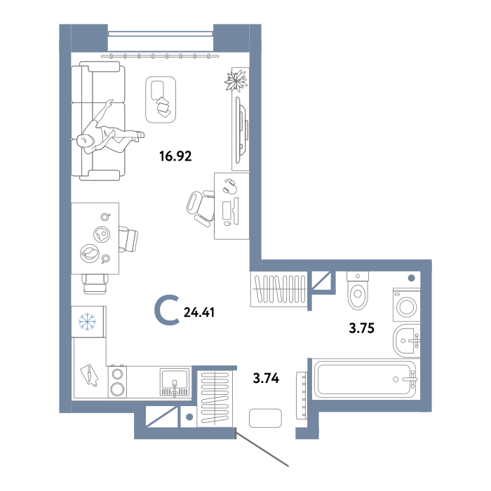 Изображение планировки