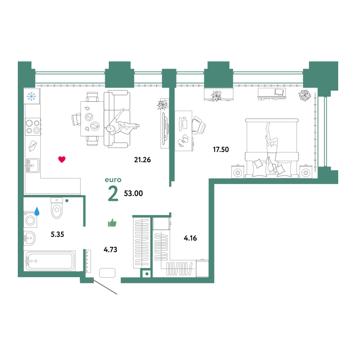 Изображение планировки