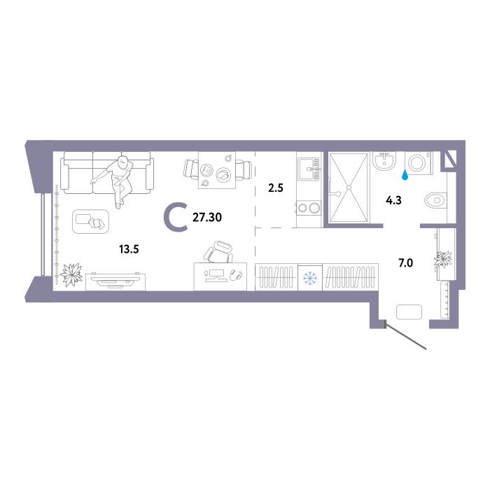 Изображение планировки
