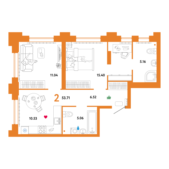 Изображение планировки