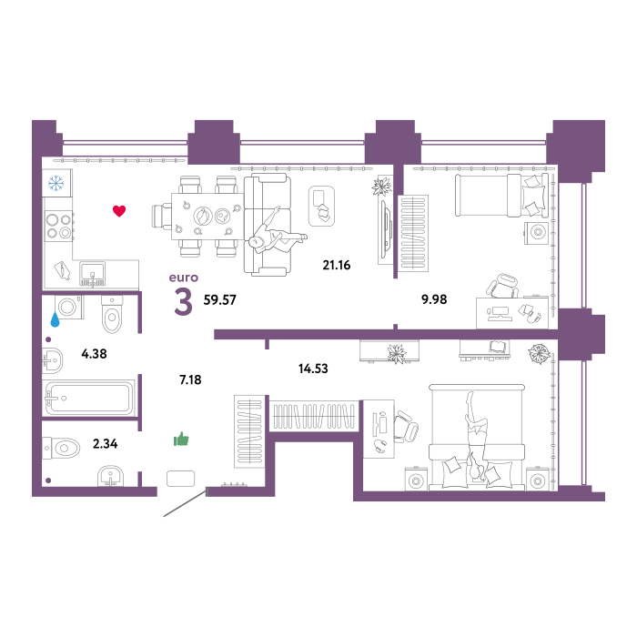 Изображение планировки