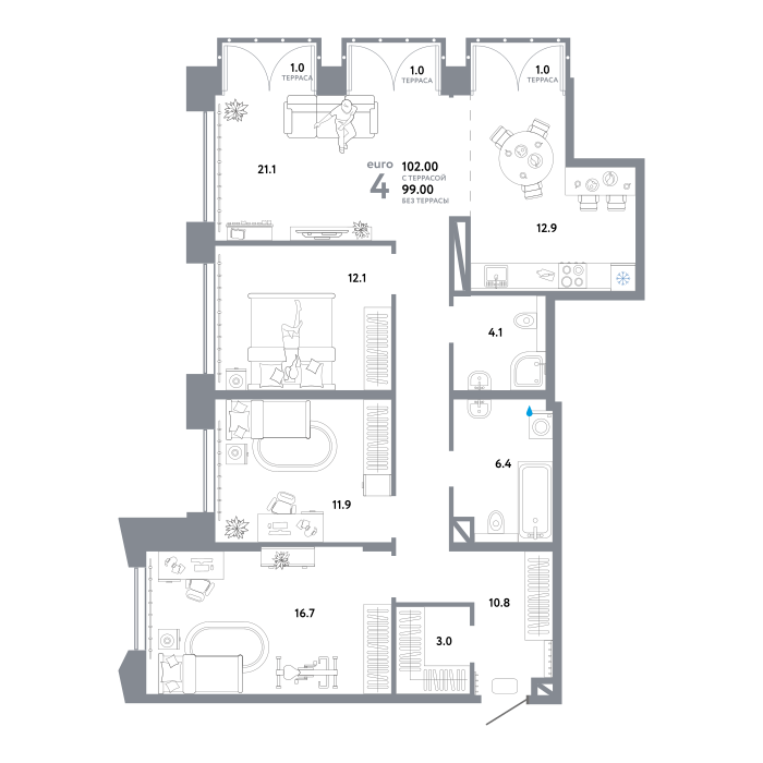 Изображение планировки