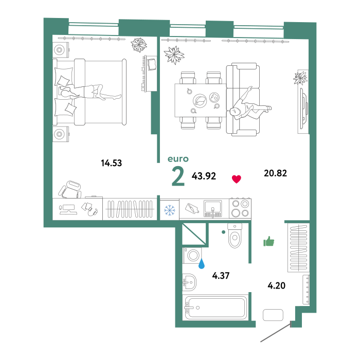 Изображение планировки