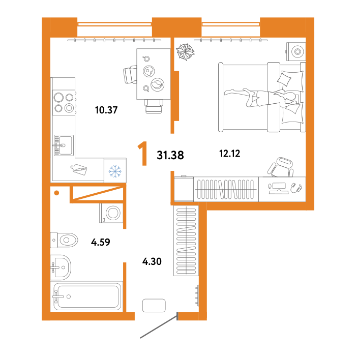 Изображение планировки
