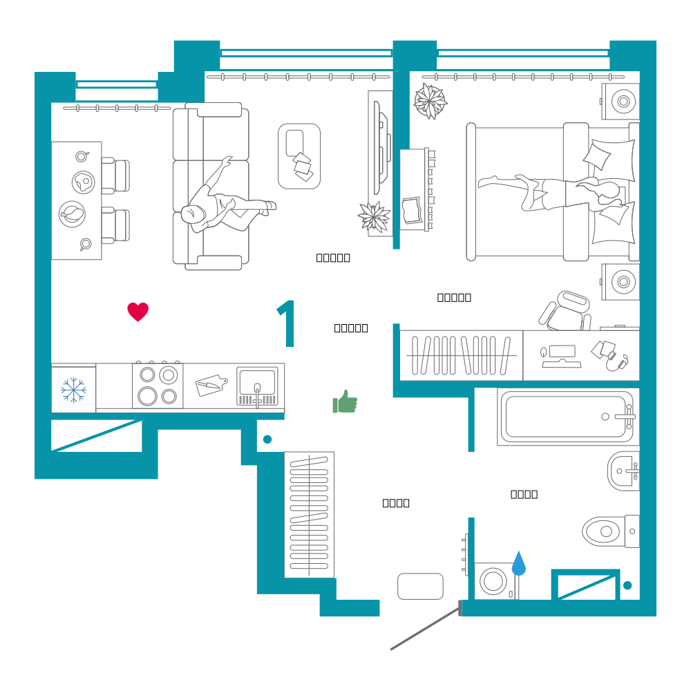 Изображение планировки