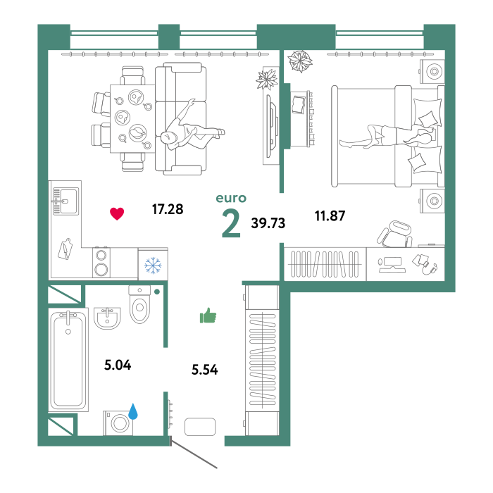 Изображение планировки