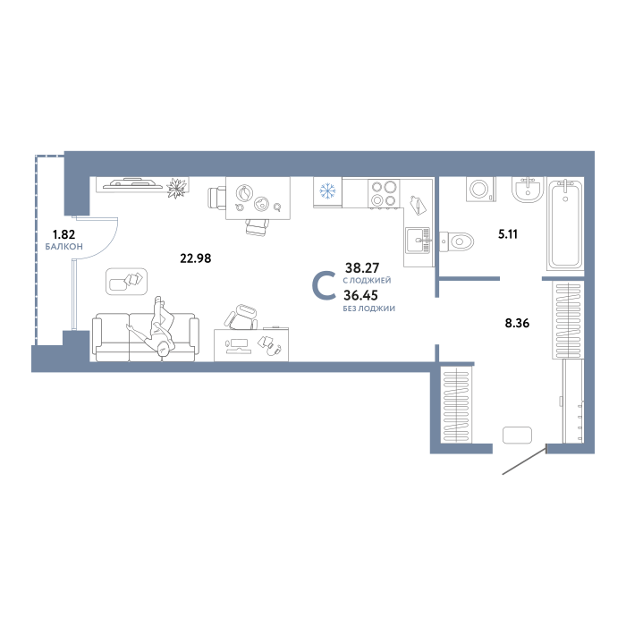 Изображение планировки