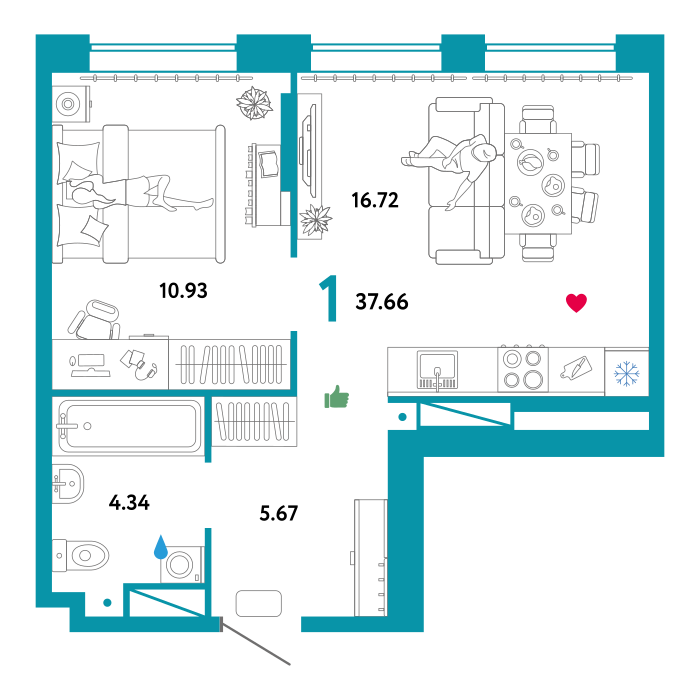 Изображение планировки