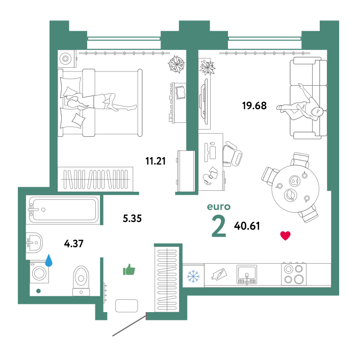 Изображение планировки